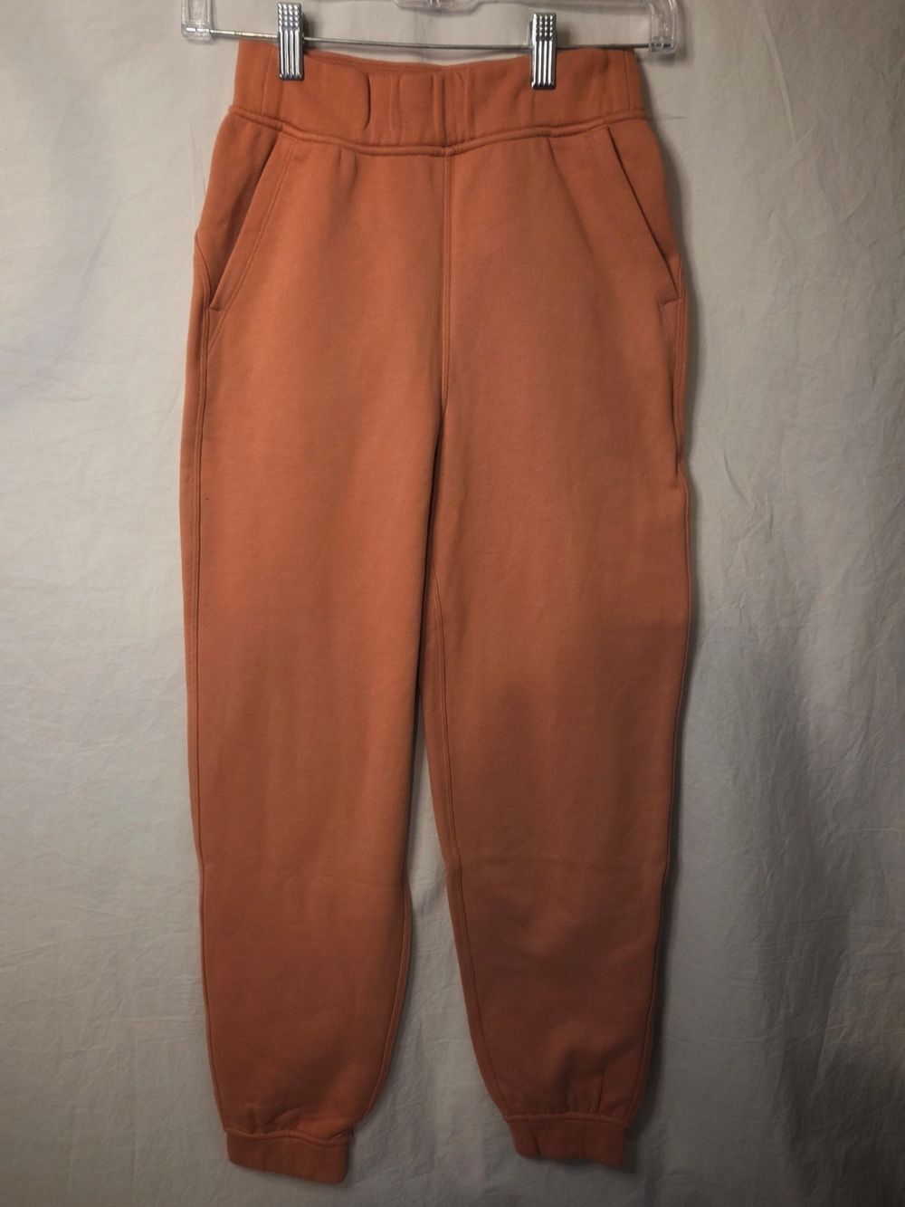 Lululemon W5DP9S Scuba High-Rise Relaxed Jogger Pink Savannah 27" Size 0 NWOT